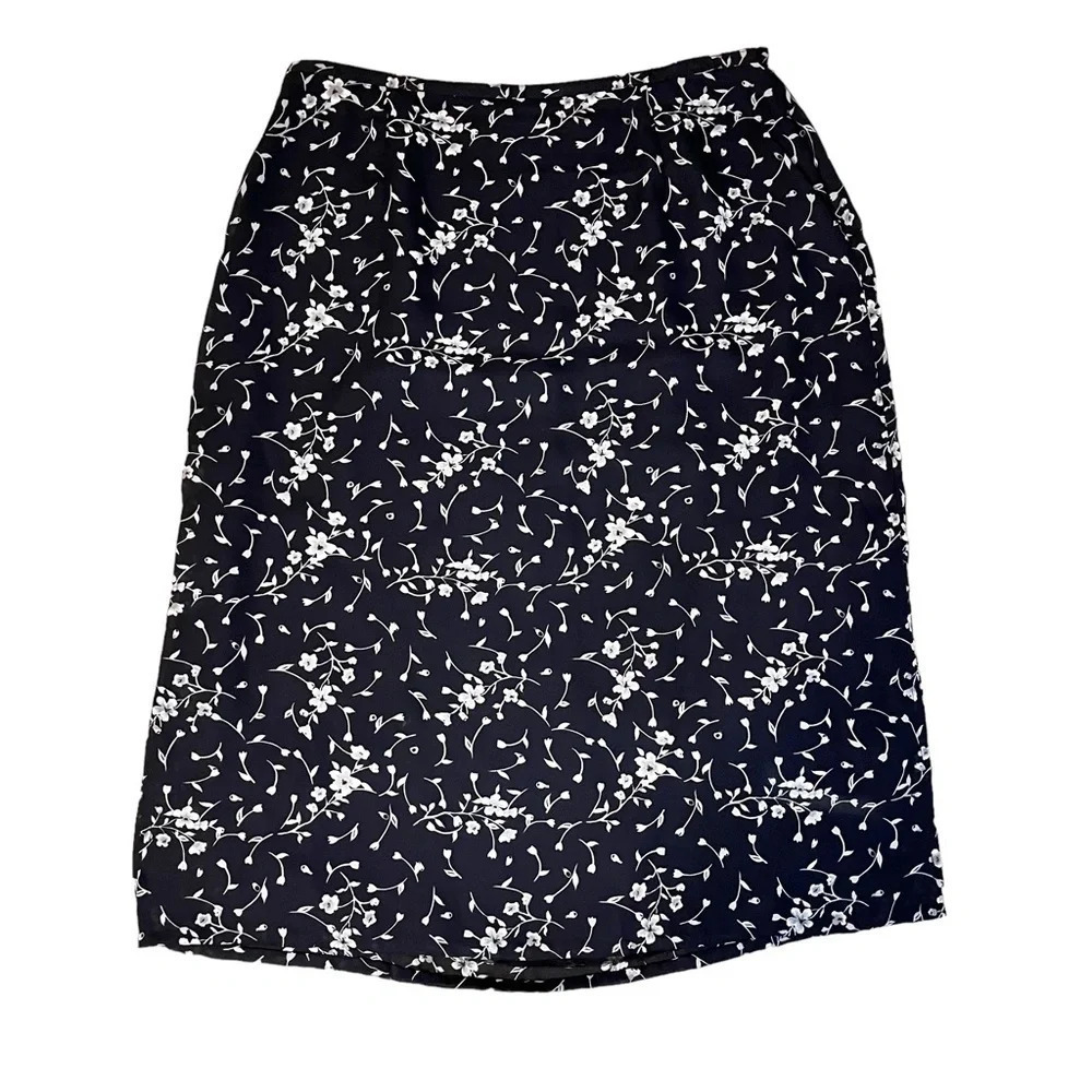 Gloria Vanderbilt MIDI Skirt
